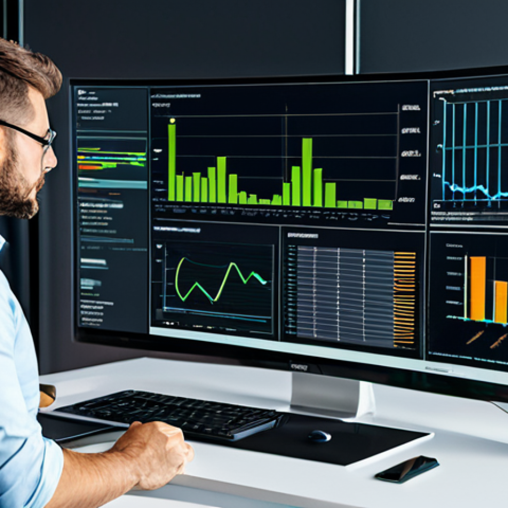 **

"A sustainability consultant analyzing a company's environmental impact, surrounded by data visualizations of energy consumption and waste generation.  The scene emphasizes professional attire and a modern office setting, with the focus on data analysis and problem-solving.  Appropriate content, safe for work, fully clothed, professional, perfect anatomy, natural proportions, high quality rendering."

**